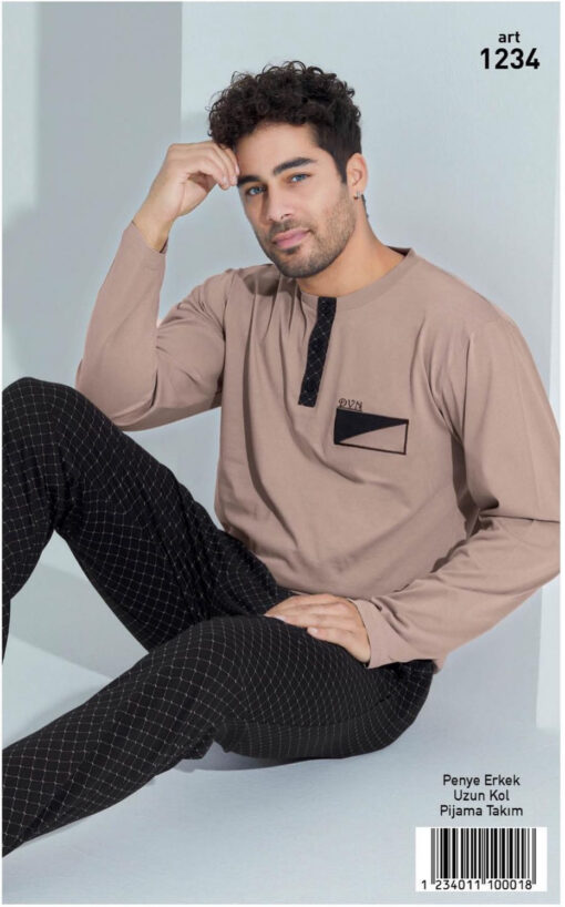 PYJAMA HOMME, Devino, (100% COTON), RÉF 1234