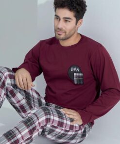 PYJAMA HOMME, Devino, (100% COTON), RÉF 1237GN