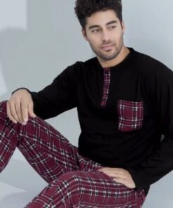 PYJAMA HOMME, Devino, (100% COTON), RÉF 1228GN
