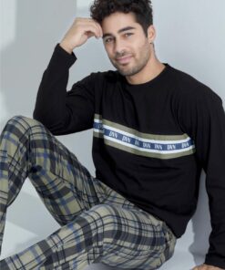 PYJAMA HOMME, Devino, (100% COTON), RÉF 1243VR