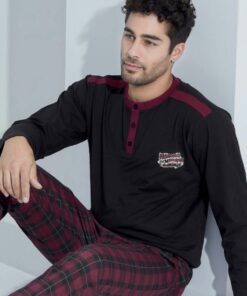 PYJAMA HOMME, Devino, (100% COTON), RÉF 1227GN