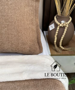 Alternative view of COUVRE LIT, HIVER PARIS, 3 PIÈCES, BEIGE