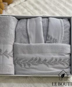 SORTIE DE BAIN KRISTAL, 3 PIÈCES (L/XL), (100% COTON), F001