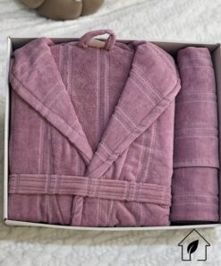 SORTIE DE BAIN ADAM,2 PIÈCES (L/XL), (100% COTON)