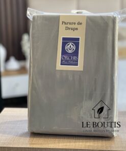 PARURE DE DRAP UNI ORCHIS 1 place