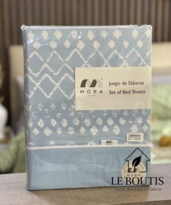 PARURE DE DRAP MORA 2 place