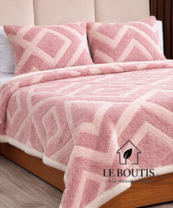 Alternative view of COUVRE LIT VITA, HIVER SHERPA, 3 PIÈCES