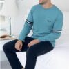 PYJAMA HOMME, Devino, (100% COTON), RÉF 1353 BL