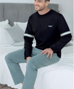 PYJAMA HOMME, Devino, (100% COTON), RÉF 1353 NR