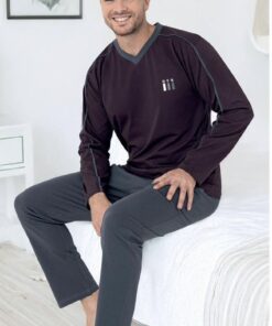 PYJAMA HOMME, Devino, (100% COTON), RÉF 1358 VL