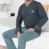 PYJAMA HOMME, Devino, (100% COTON), RÉF 1354 GR